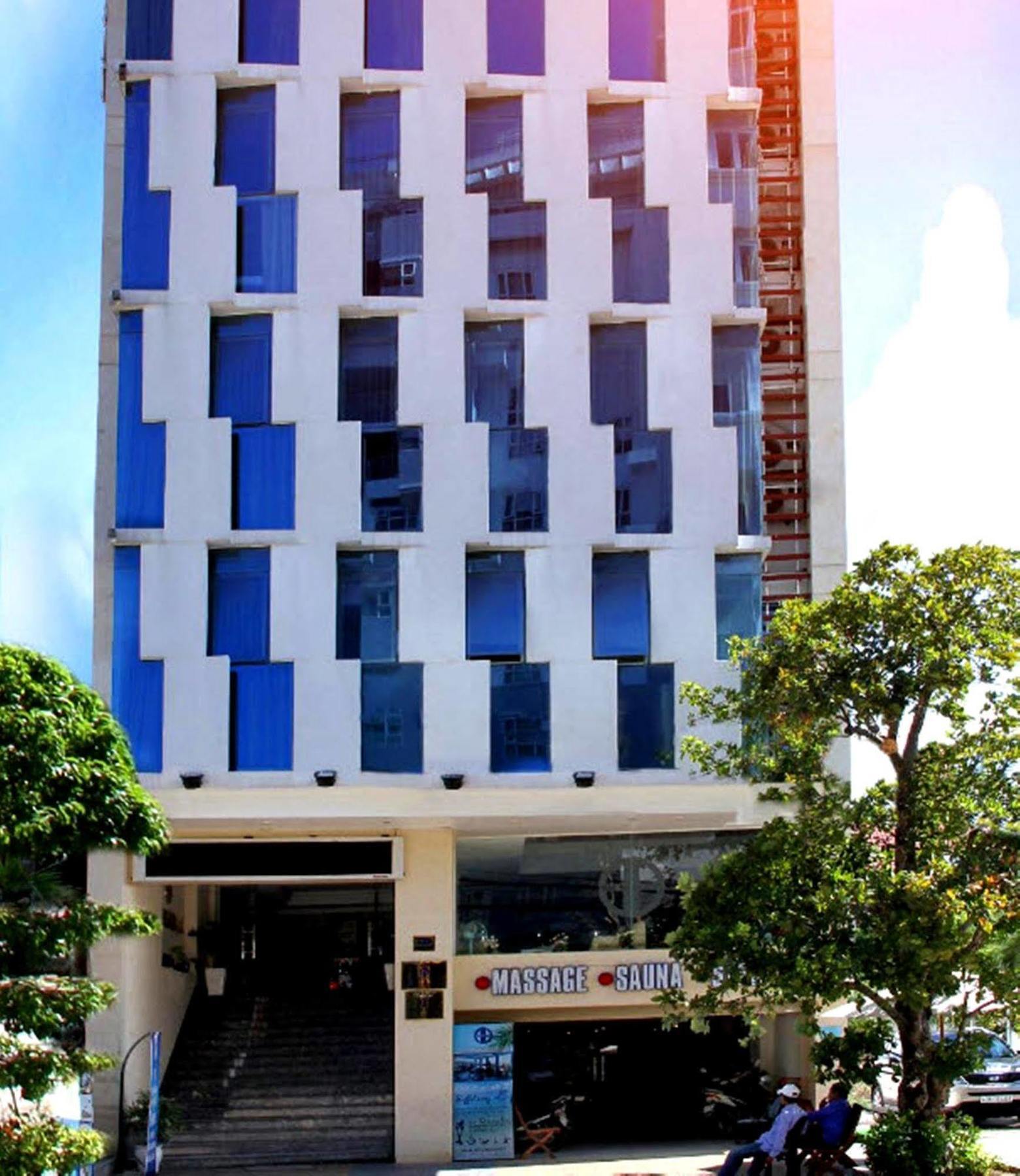 דה נאנג Blue Beach Hotel מראה חיצוני תמונה
